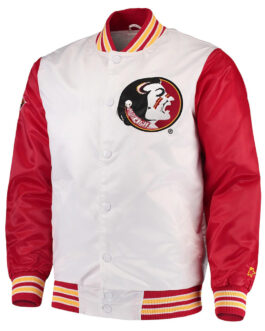 The Rookie Florida State Seminoles Red and White Jacket