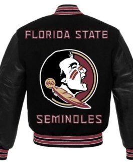 Florida State Seminoles Varsity Black Jacket