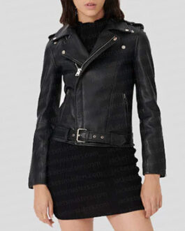 Avery Solomon Forever Summer Hamptons Leather Jacket