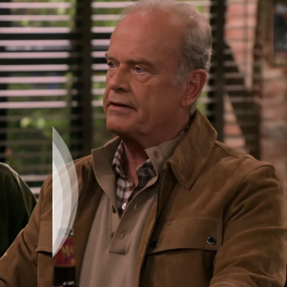 Kelsey Grammer Frasier Suede Jacket - Image 7