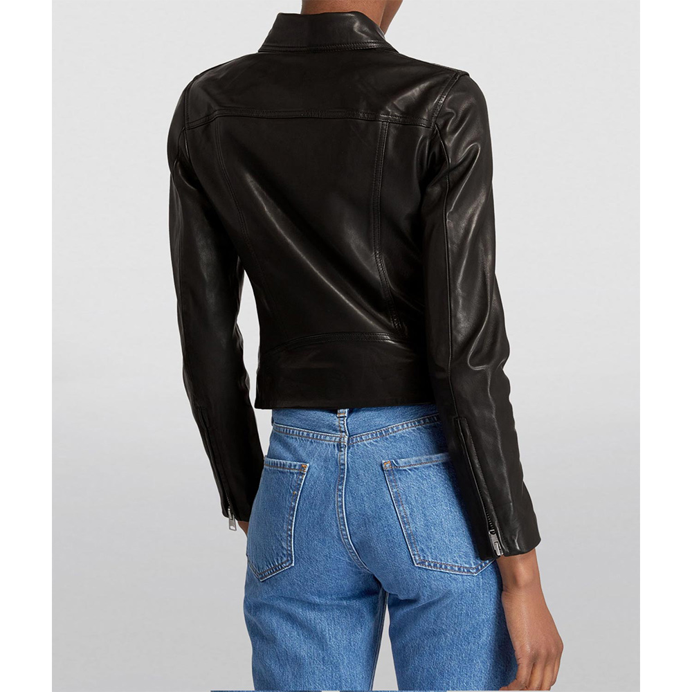 Frasier Jess Salgueir Leather Jacket - Image 4