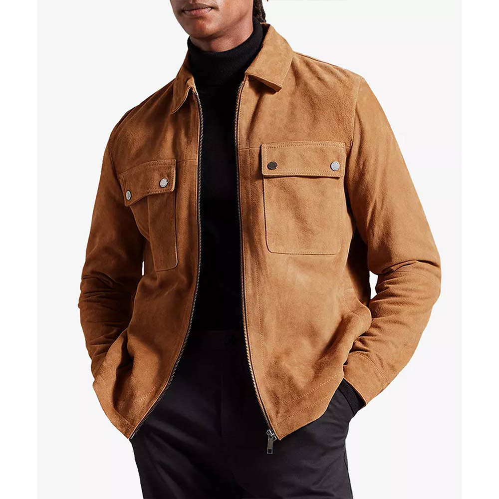 Kelsey Grammer Frasier Suede Jacket - Image 5