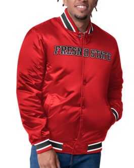 Fresno State Bulldogs Closer Satin Jacket