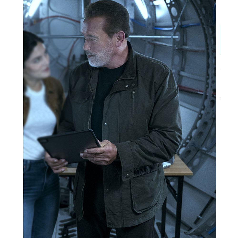 FUBAR Luke Brunner Black Cotton Jacket - Image 2