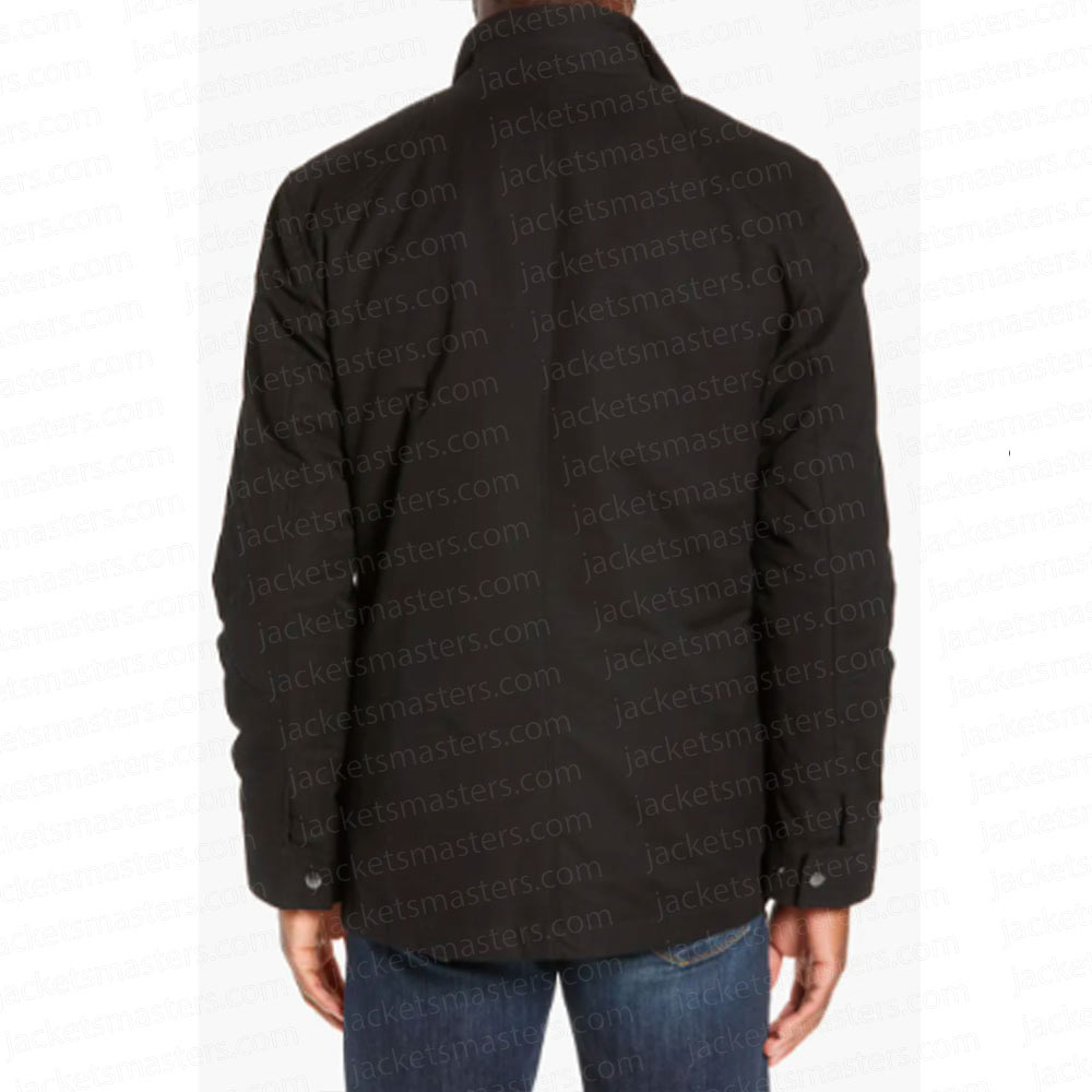 FUBAR Luke Brunner Black Cotton Jacket - Image 4