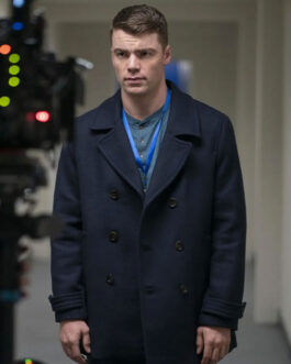 The Night Agent Gabriel Basso Peacoat