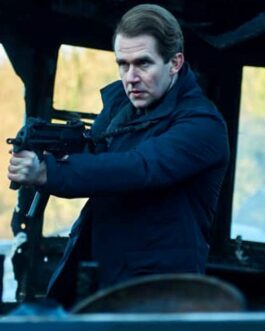 Gangs of London Mads Koudal Blue Cotton Jacket