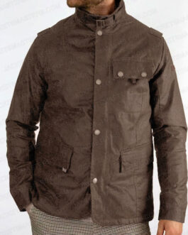 Eoin Macken La Brea Season 2 Brown Cotton Jacket