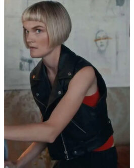 Geek Girl Hebe Beardsall Leather Vest