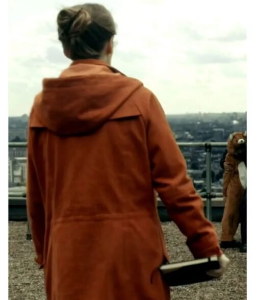 The Tower Gemma Whelan Orange Coat - Image 9