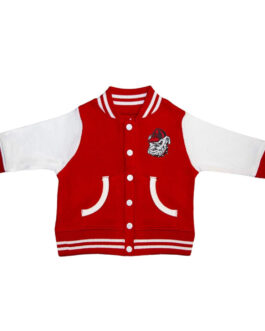 Georgia Bulldogs Varsity Wool/Leather Jacket