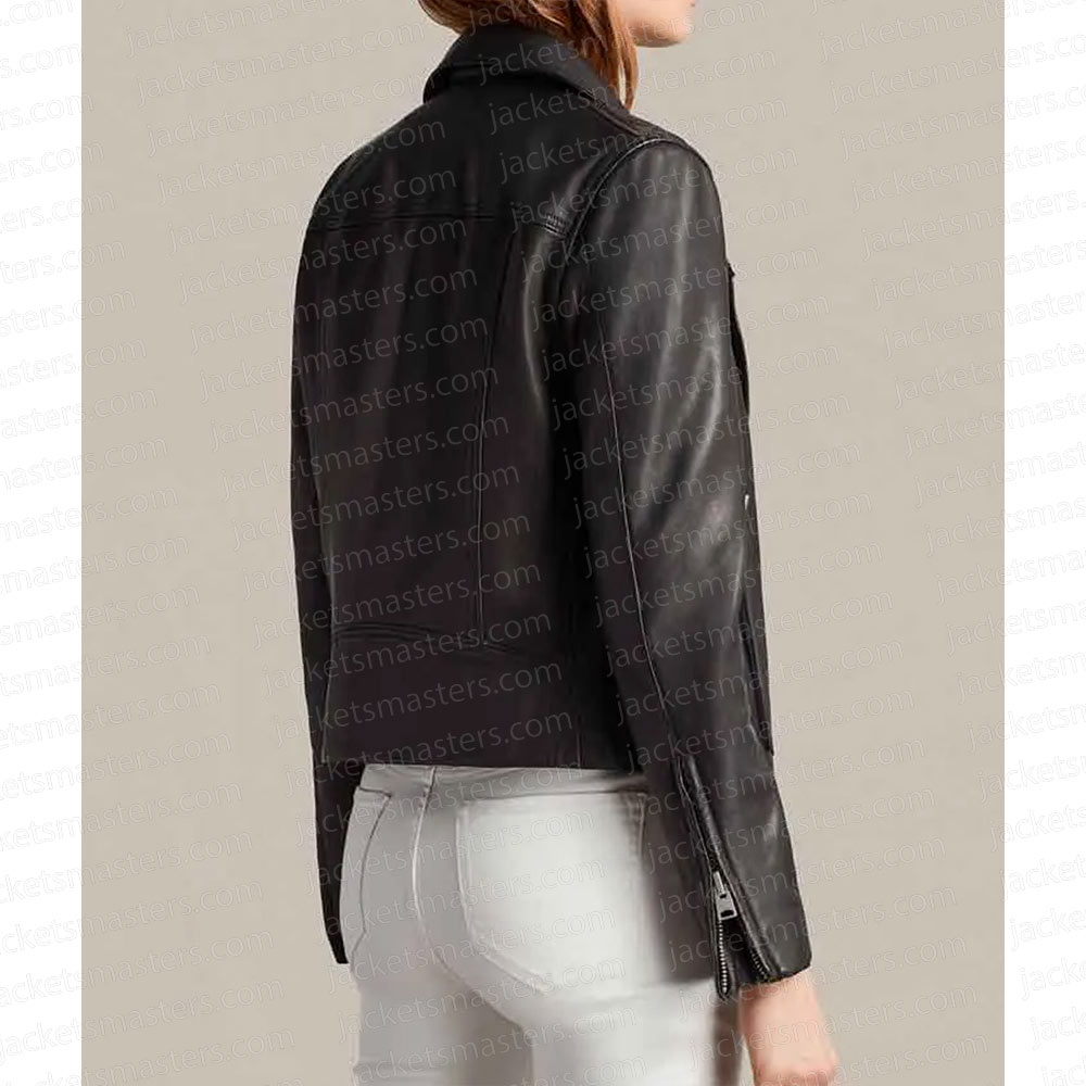 Ghosted Ana De Armas Leather Jacket - Image 3