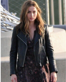 Ghosted Ana De Armas Leather Jacket