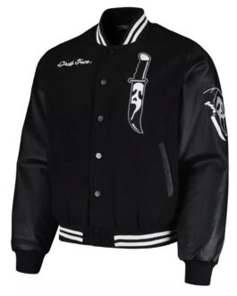 Ghostface Scream Horror Scary Slasher Varsity Jacket
