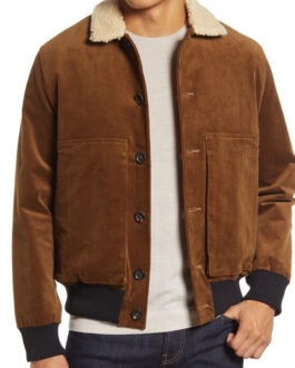 Utkarsh Ambudkar Ghosts Brown Jacket