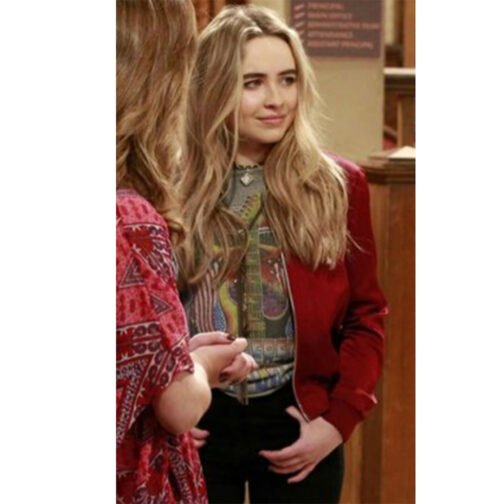 Girl Meets World Sabrina Carpenter Bomber Jacket - Image 2