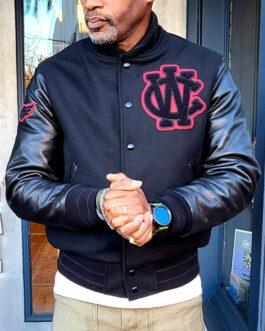 Golden Bear Black Varsity Jacket