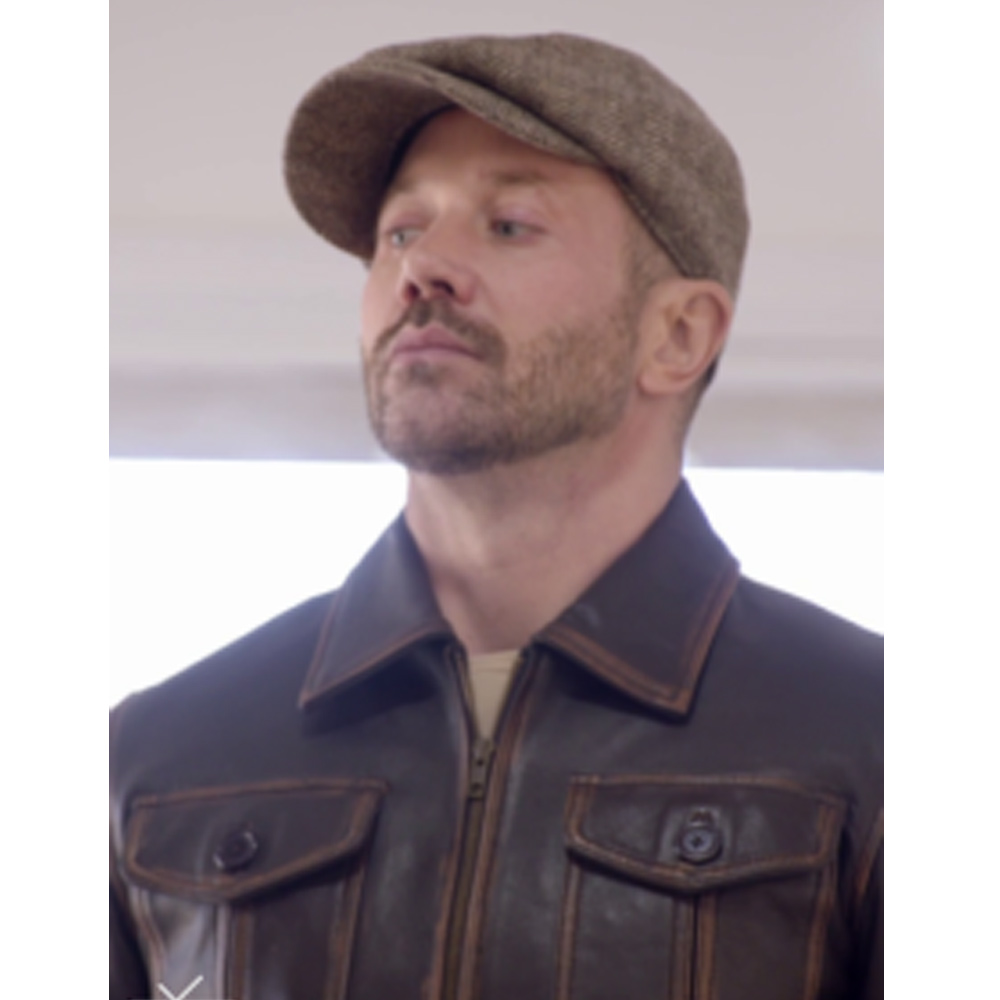 Good Bones S09 Steve Hawk Bomber Leather Jacket - Image 2