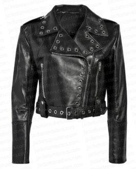 Dany Garcia Good Morning America Leather Jacket