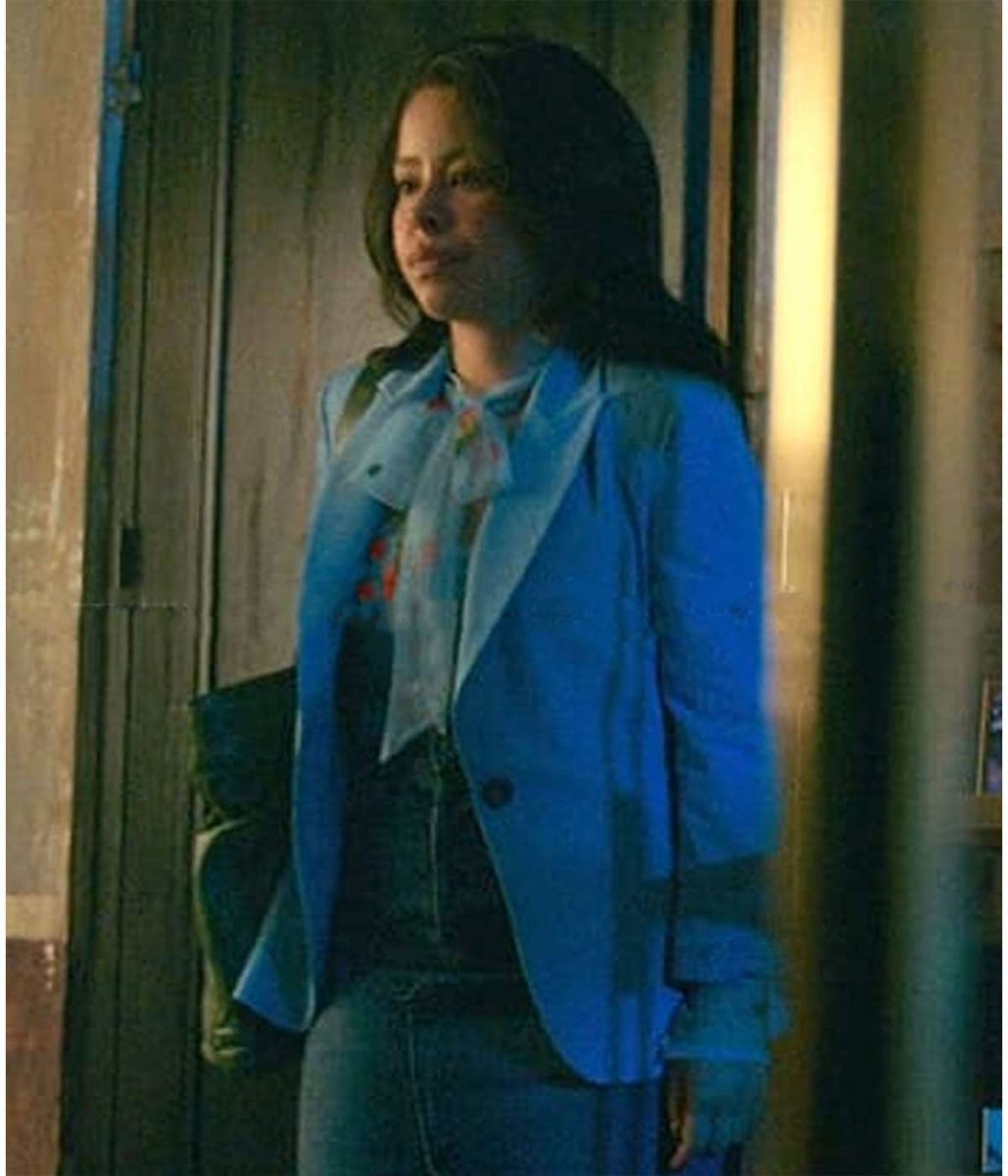 Cierra Ramirez Good Trouble S04 Blue Blazer - Image 6