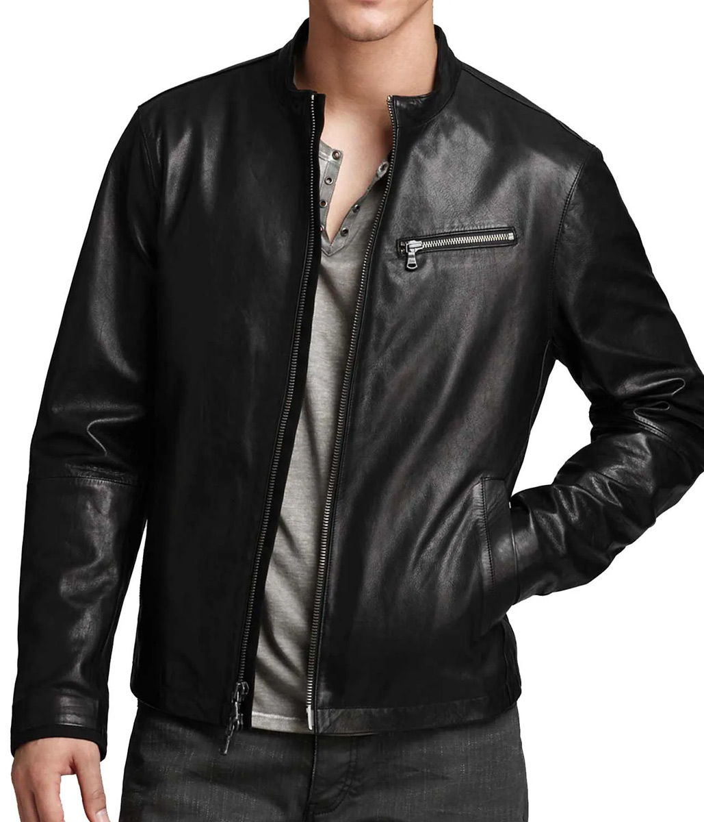 Agents of Shield Brett Dalton Black Leather Jacket