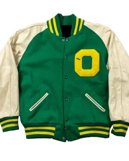 Green O Varsity Jacket