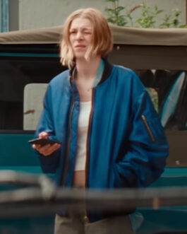 Hunter Schafer Cuckoo Bomber Jacket