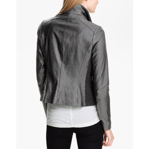 Grey’s Anatomy Season 10 Tessa Ferrer Leather Jacket - Image 3
