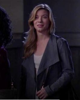 Grey’s Anatomy Season 10 Tessa Ferrer Leather Jacket