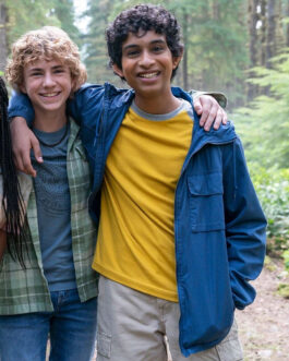 Percy Jackson and the Olympians Aryan Simhadri Hooded Jacket