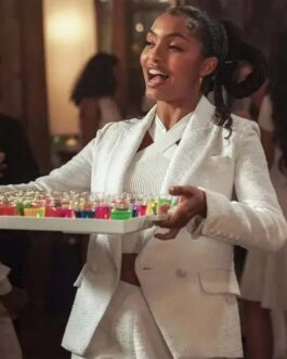 Grown-Ish Season 5 Yara Shahidi White Blazer