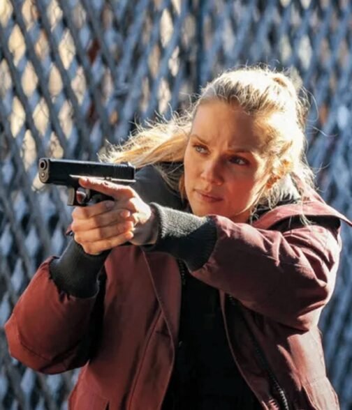 Tracy Spiridakos Chicago PD Parka Hooded Jacket - Image 10
