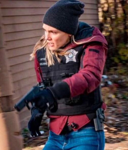 Tracy Spiridakos Chicago PD Parka Hooded Jacket - Image 11