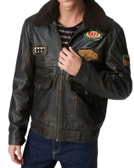 Cagatay Ulusoy The Protector Brown Leather Jacket