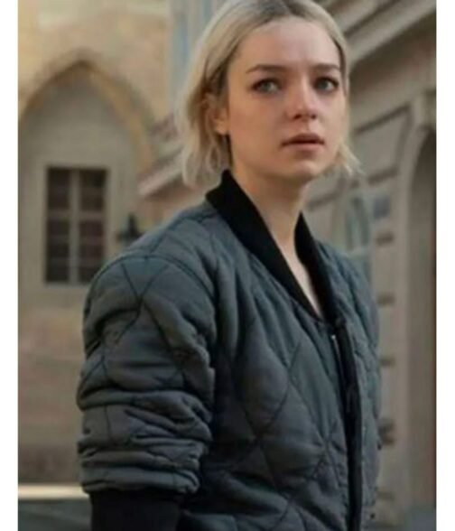 Esme Creed Miles Hanna Season 03 Grey Jacket