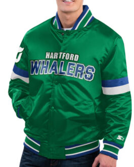 Home Game Hartford Whalers Jacket