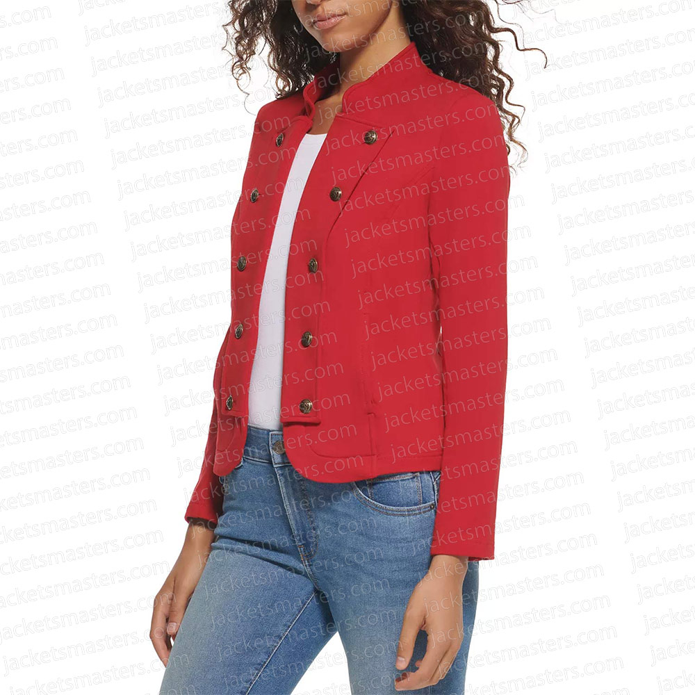 Head of the Class Isabella Gomez Red Band Jacket - Image 4