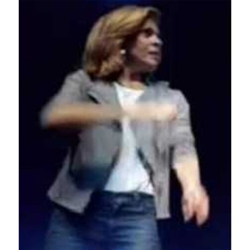 Hoda Kotb The Today Show Leather Jacket - Image 3