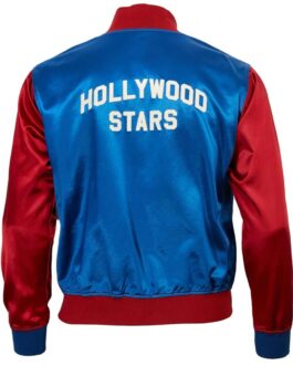 Hollywood Stars Red and Blue Satin Jacket