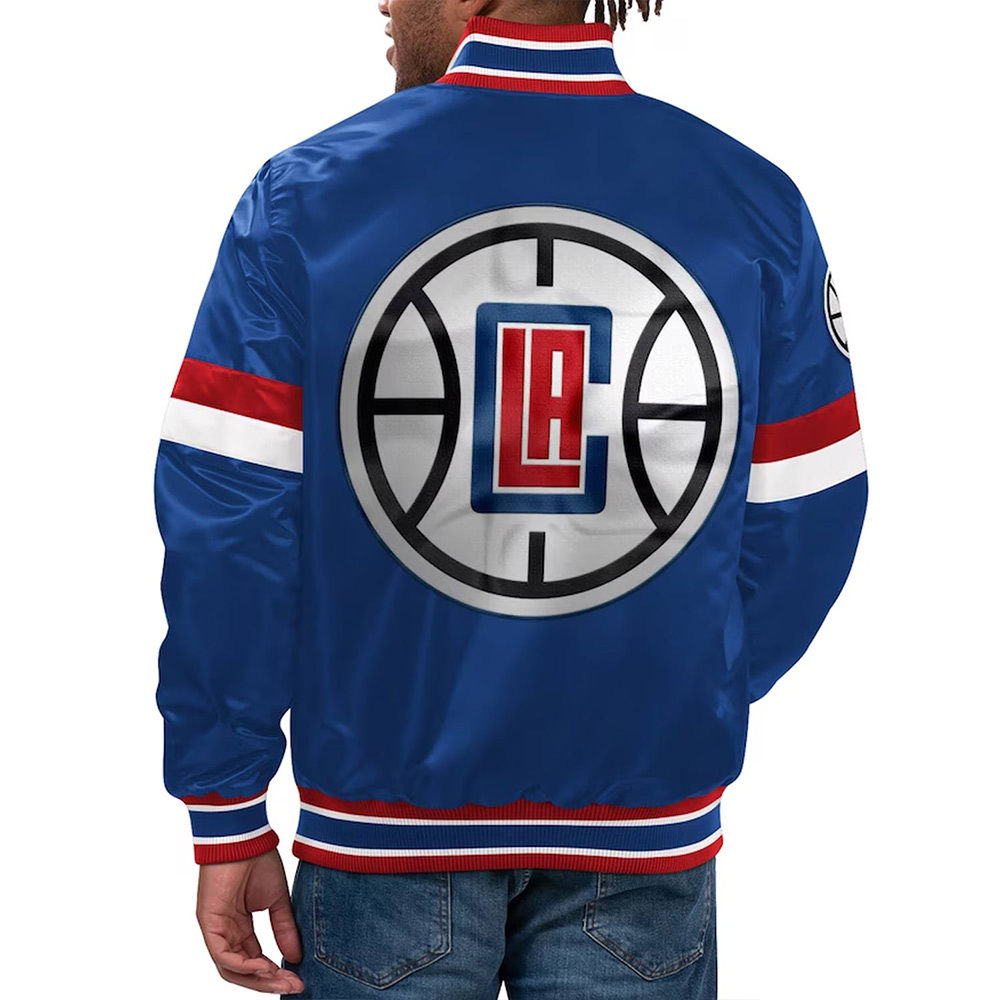 Home Game LA Clippers Royal Jacket - Image 2
