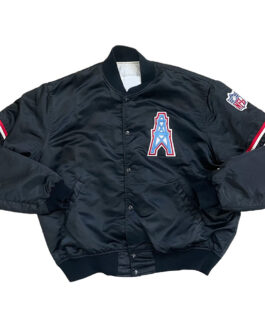 90’s Houston Oilers Black Jacket
