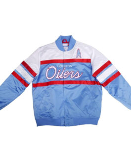 Special Script Houston Oilers Jacket