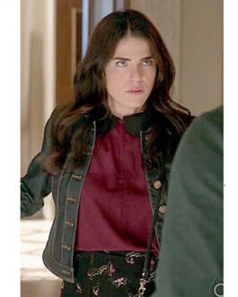 HTGAWM Season 2 Karla Souza Denim Jacket