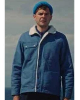 Hudson & Rex Daniel Maslany Blue Shearling Jacket