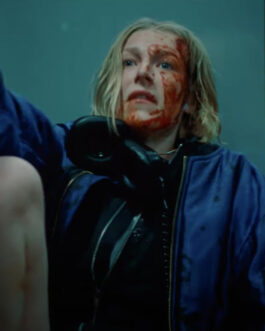 Hunter Schafer Cuckoo Bomber Jacket