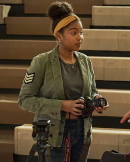 Hustle Jordan Hull Green Cotton Jacket