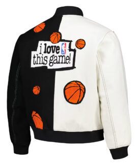 I Love This Game! Black and White Jacket