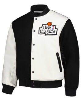 I Love This Game! Black and White Jacket
