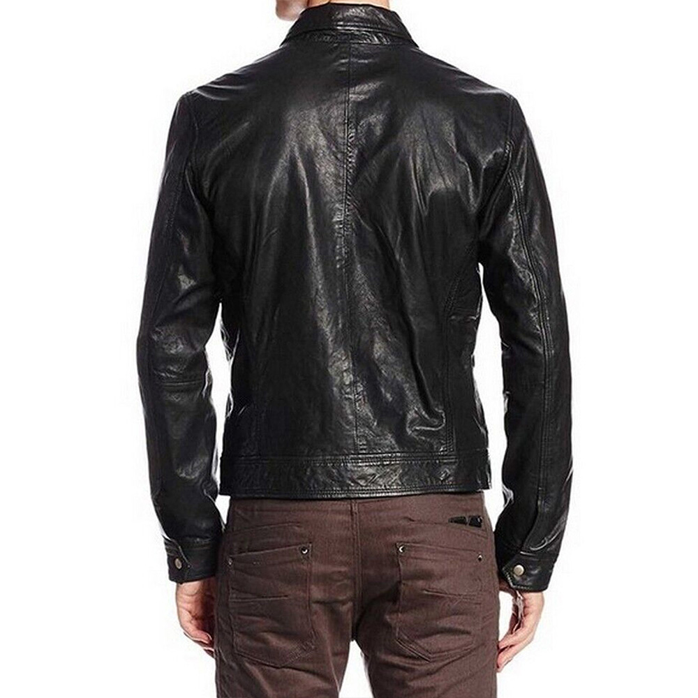 Ian Somerhalder The Vampire Diaries Season 6 Leather Jacket - Image 3