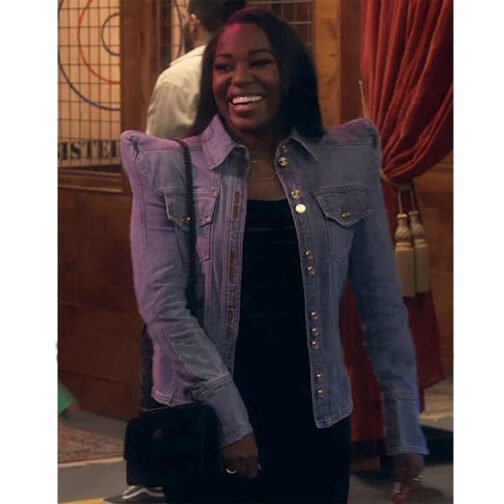 iCarly Laci Mosley Denim Jacket - Image 2